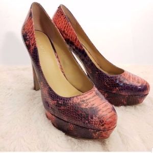 Nine West Comearound Open Toe Pump 9.5